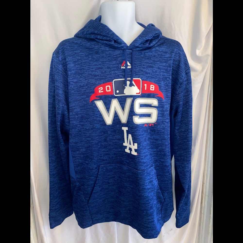 Dodgers Men's Sweater 2018 WS Size L